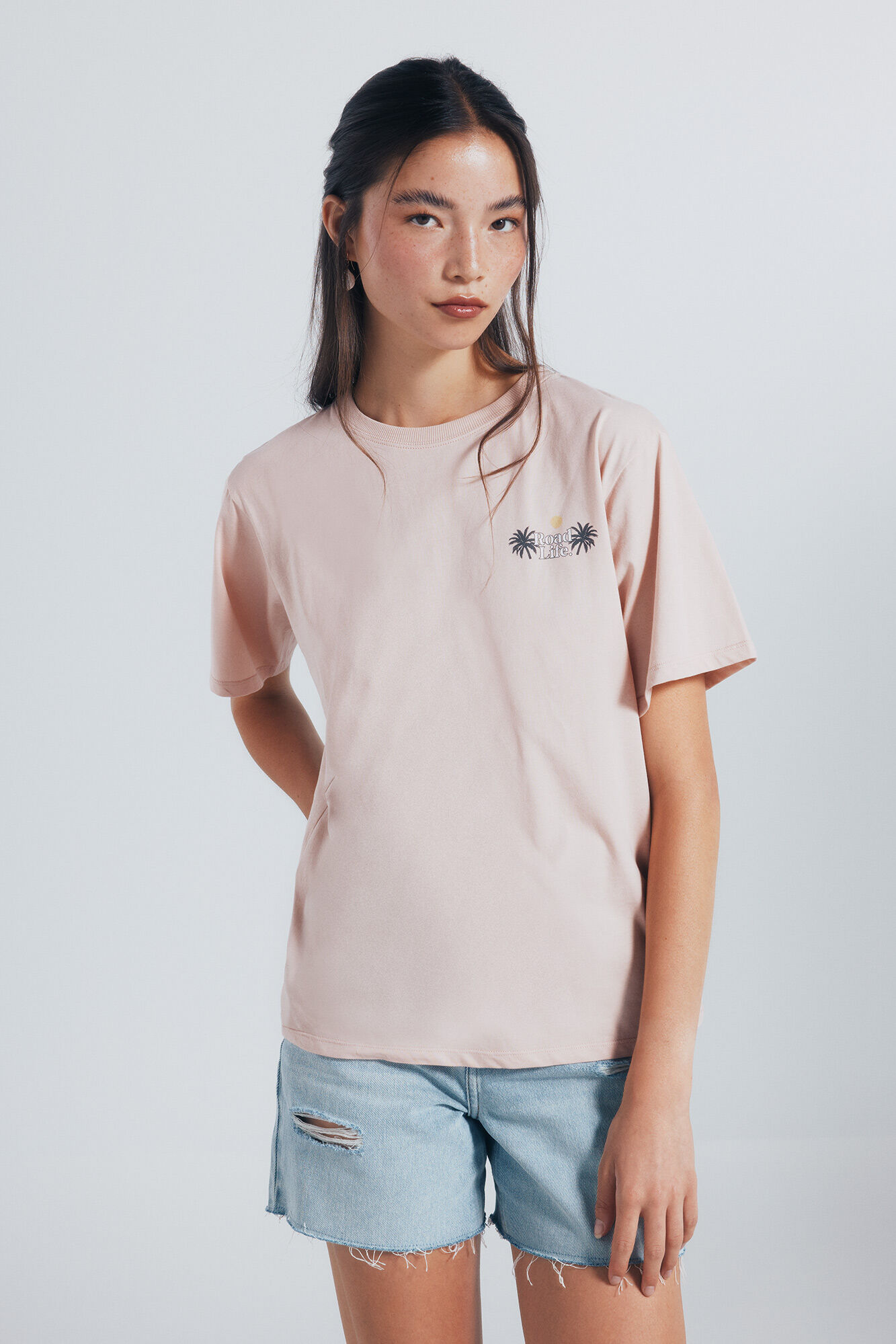 Springfield Camiseta gr&aacute;fica espalda