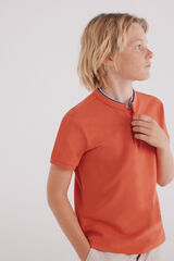 Springfield Kids Polo gola mao menino borgonha