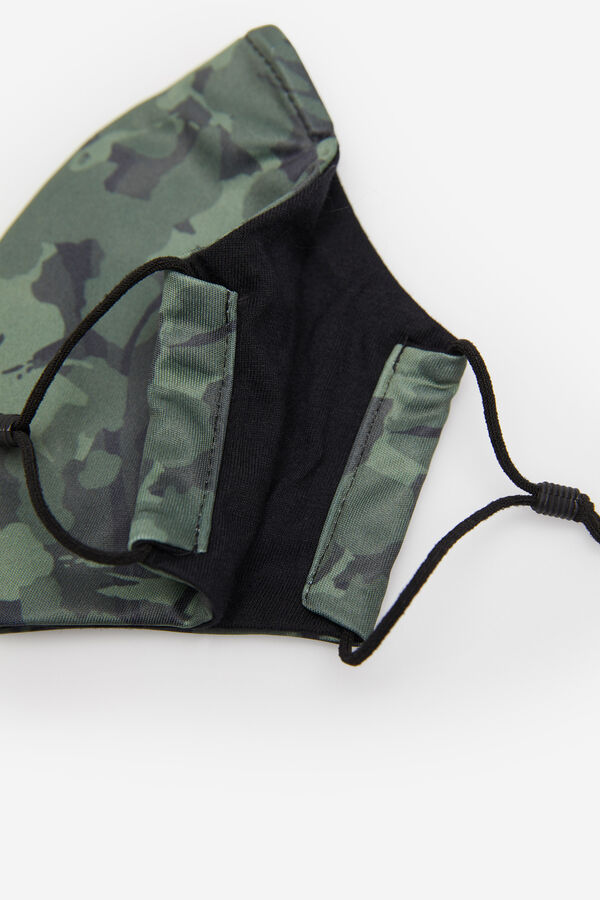 Springfield MASCARILLA HIGI&Eacute;NICA REUTILIZABLE kaki