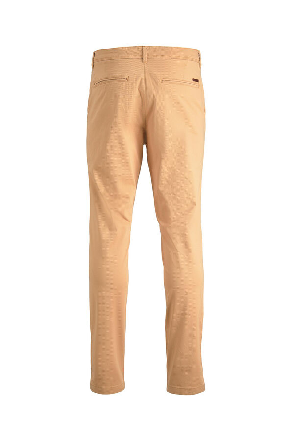 Springfield Pantalón chino algodón marrón medio