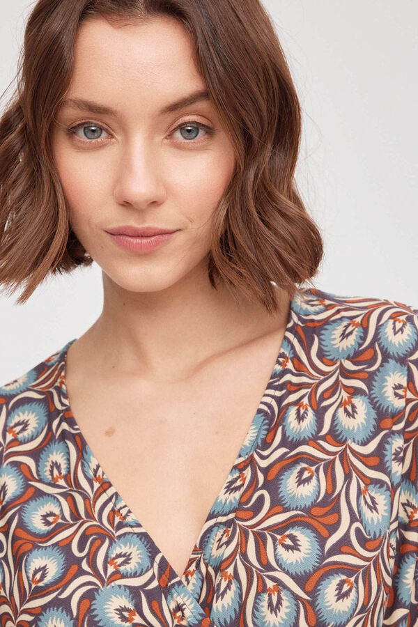 Inside Vestido Midi Cintura El&aacute;stica blanco