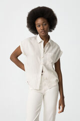 Tiffosi Camisa fluida branco