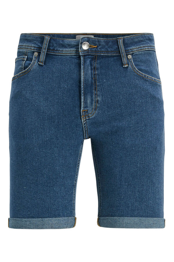 JJ REBEL Bermuda denim regular fit azul