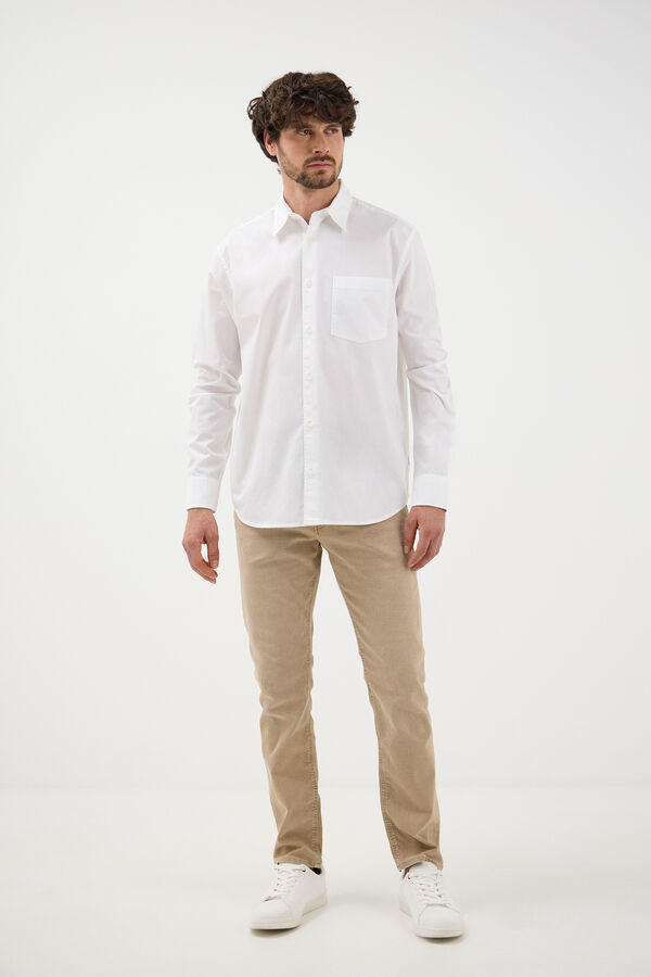 Jack & Jones Camisa relaxed fit branco