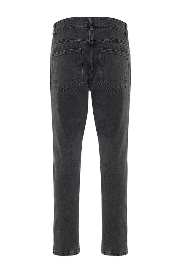 Trendyol Jeans regular de hombre negro