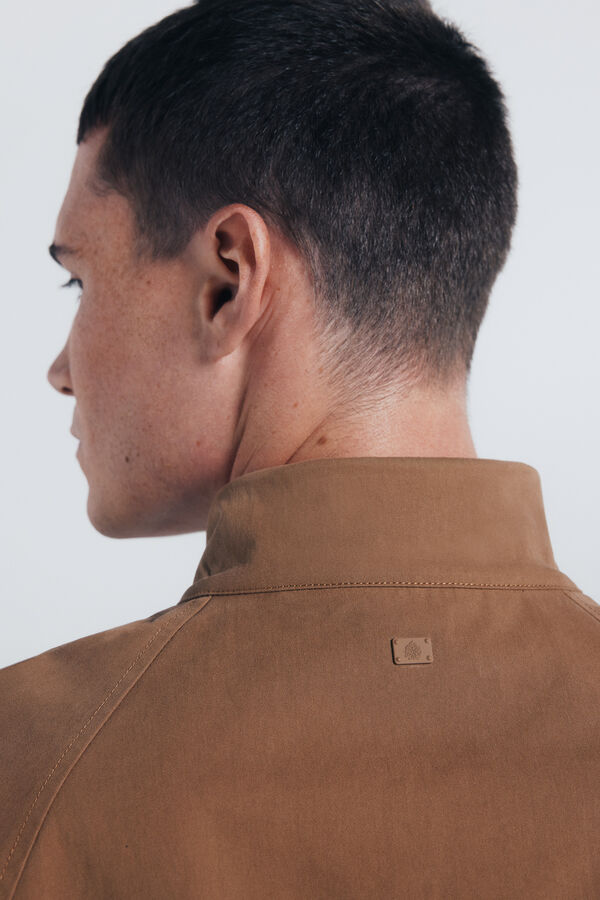 Springfield Cazadora algod&oacute;n beige