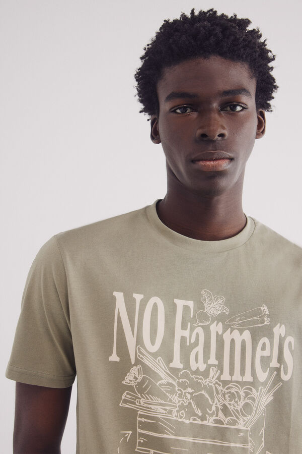 Springfield Camiseta Fazendeiros bege