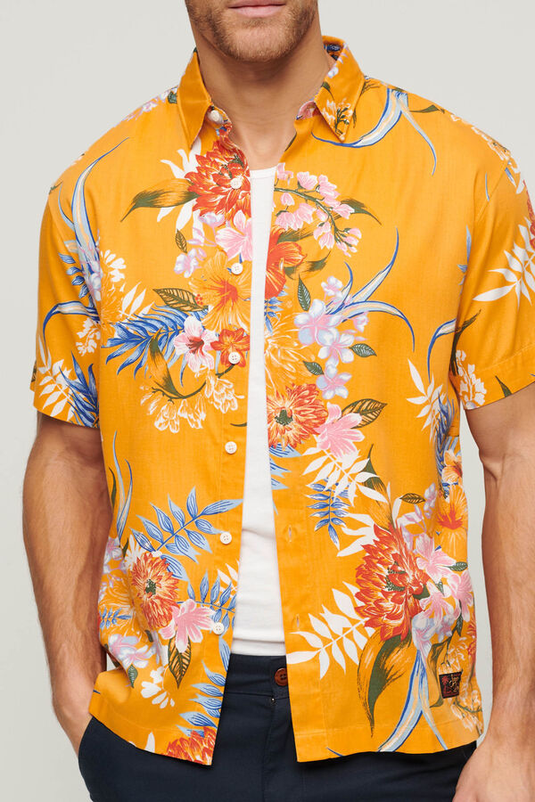 Superdry Camisa havaiana estampado