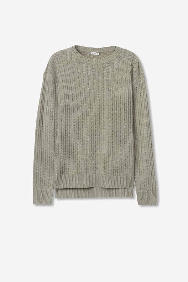 Tiffosi Jersey de Punto verde