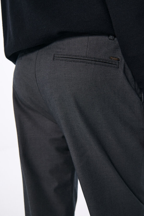 Springfield Cal&ccedil;as cal&ccedil;as chino com estrutura bicolor cinzento