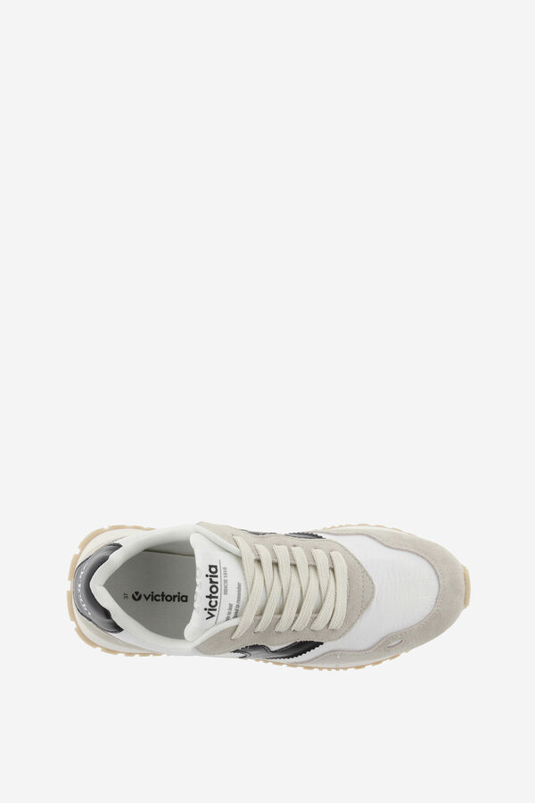 Victoria Sapatilhas sola alta preto