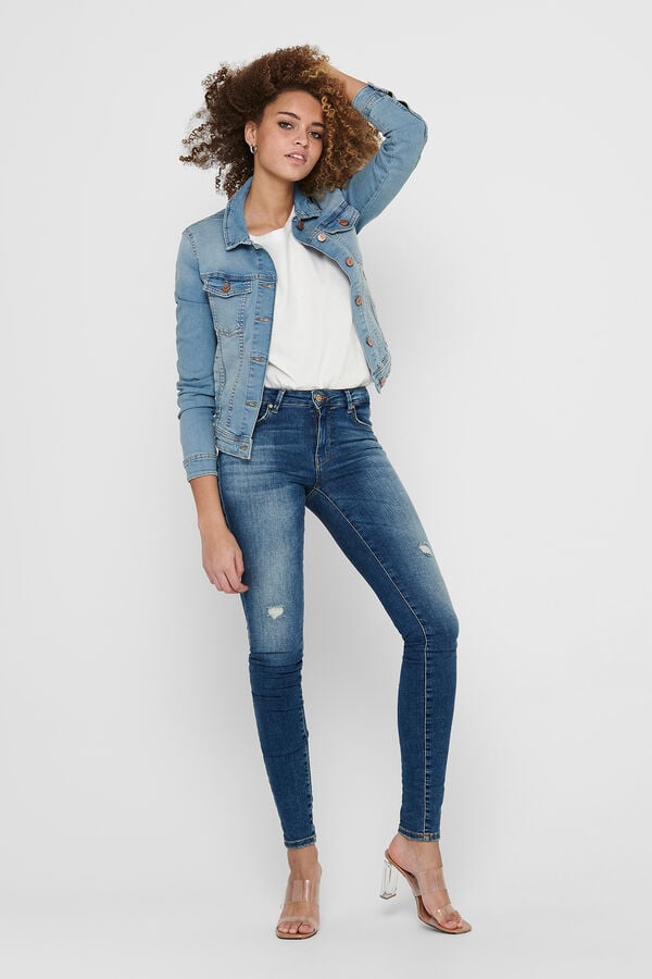 Only Jaqueta jeans azul