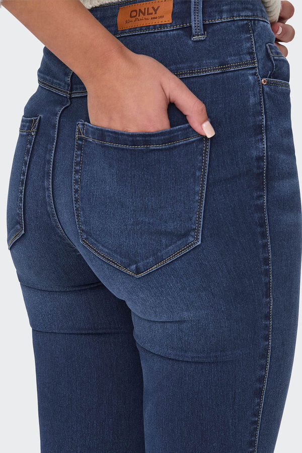 Only Jeans à boca de sino azul