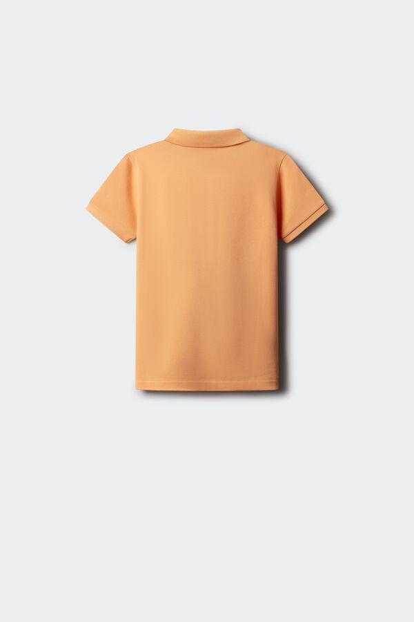 Springfield Kids Polo b&aacute;sico para menino vermelho