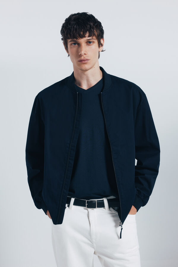 Springfield Bomber ligera azul
