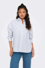 JDY Camisa de algod&atilde;o branco