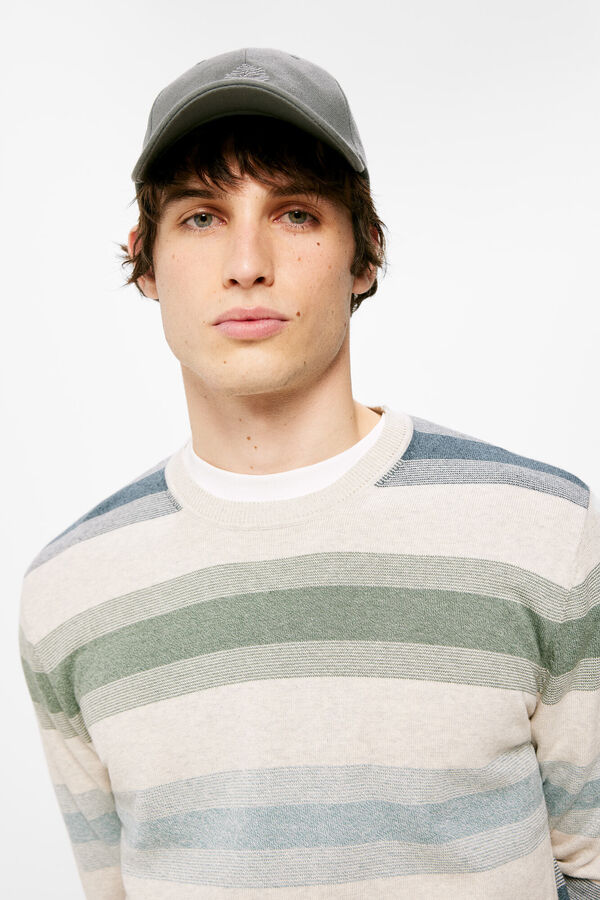 Springfield Jersey rayas color fantas&iacute;a verde