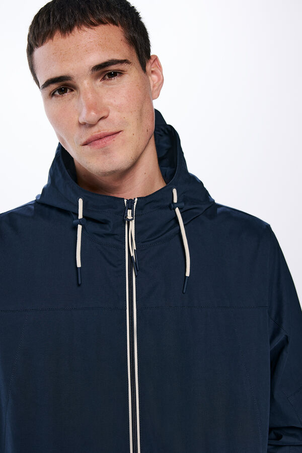 Springfield Parka t&eacute;cnica azul