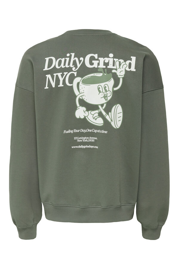 Only & Sons Sudadera cuello redondo gris