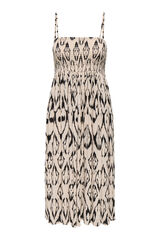 JDY Vestido midi 3 em 1 castanho