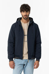 Tiffosi Chaqueta con Capucha azul