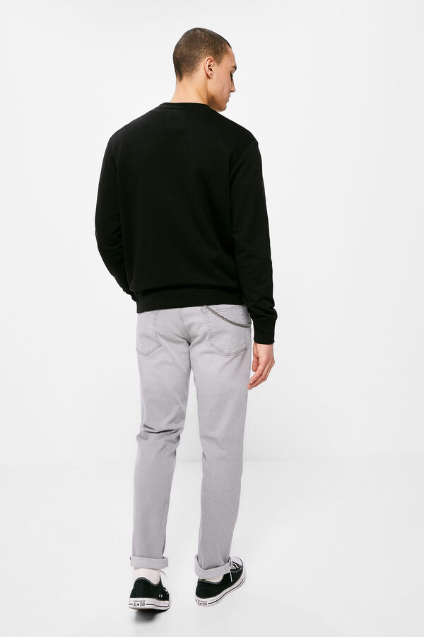 Springfield Jeans slim leves cinzento-lavado claro cinzento