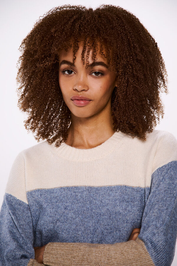 Springfield Jersey color block tostado