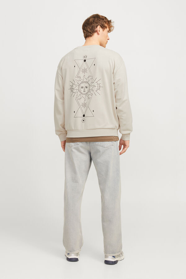 Jack & Jones Sudadera relaxed fit gris