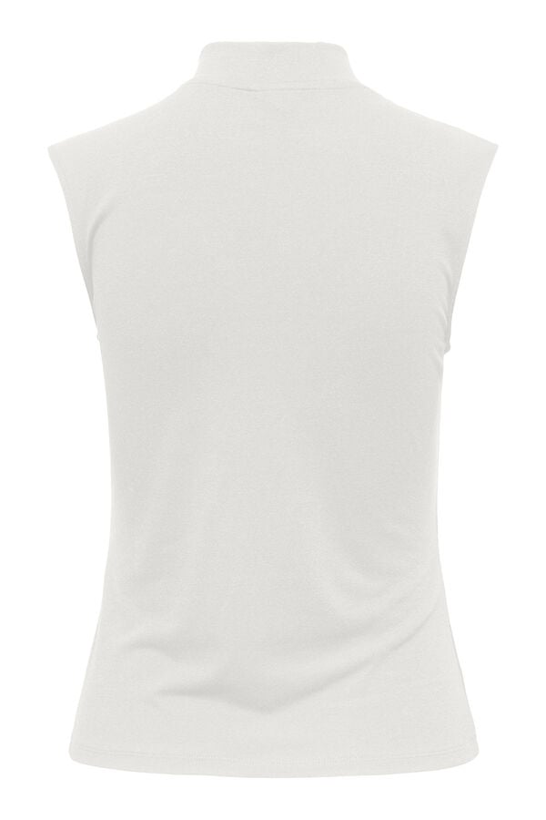 JDY Top sin mangas blanco