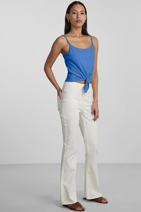 Pieces Top de tirantes. azul
