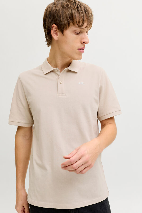 JJ REBEL Polo regular fit bege