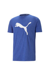 Puma TRAIN FAV HEATHER CAT TEE azul