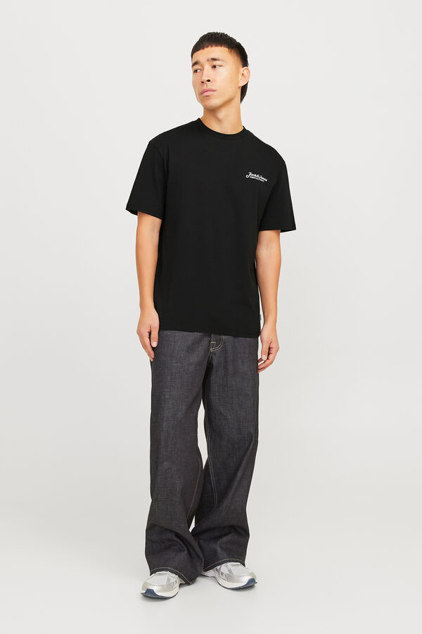 Jack & Jones Camiseta relaxed fit manga corta negro