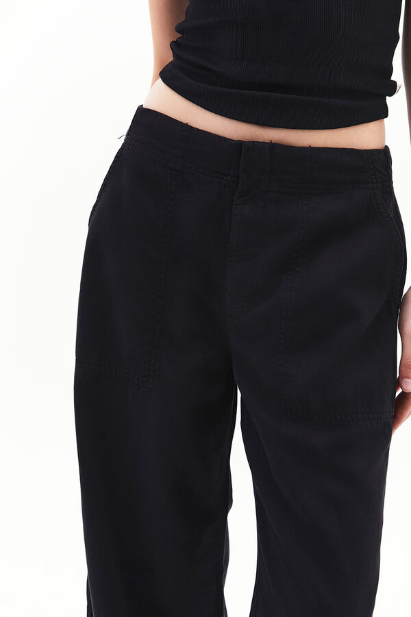 Oxxo Cal&ccedil;a larga preto