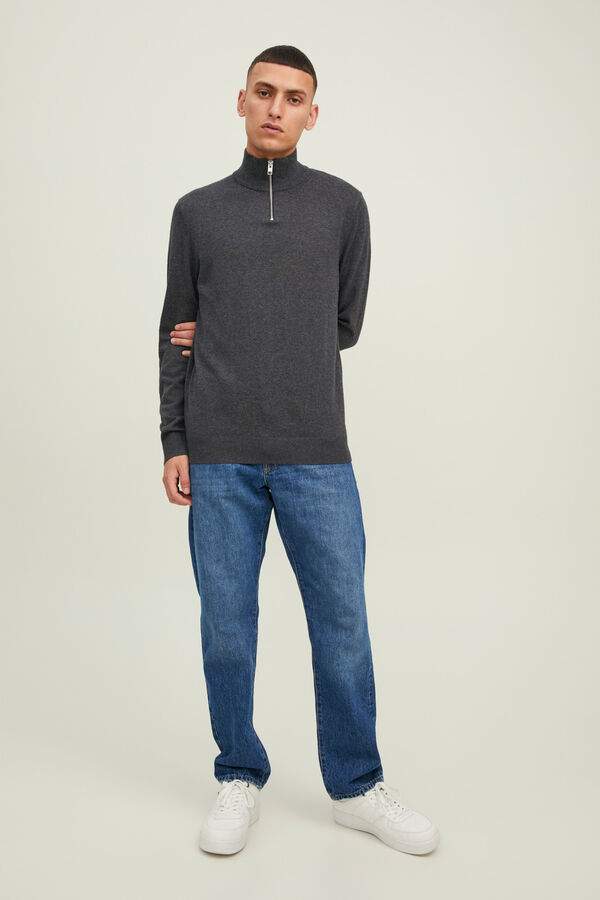 Jack & Jones Jersey regular fit gris
