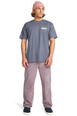 Billabong Stacked Arch - Camiseta para hombre azul