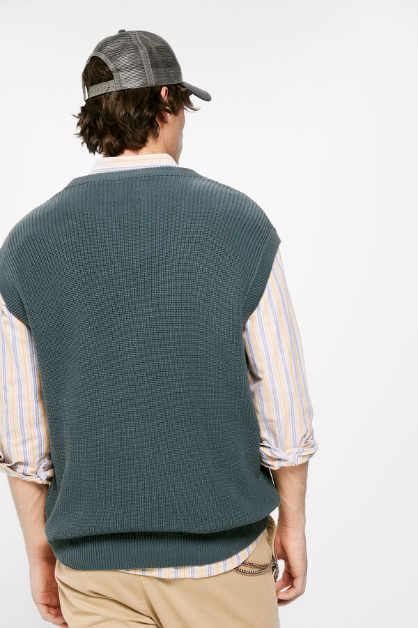 Springfield Colete estruturado azul