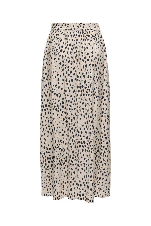 JDY Saia comprida estampada cinzento