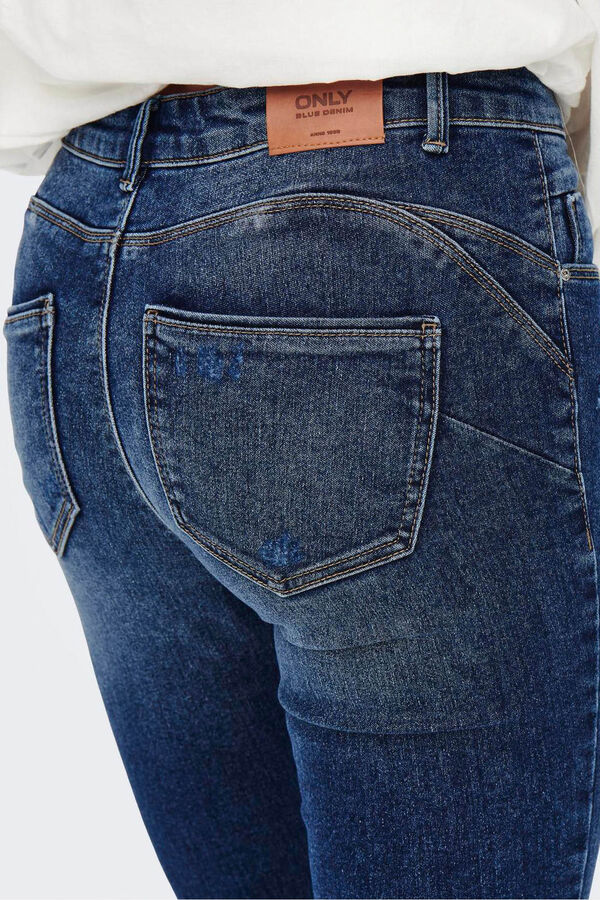Only Jeans skinny push up azul