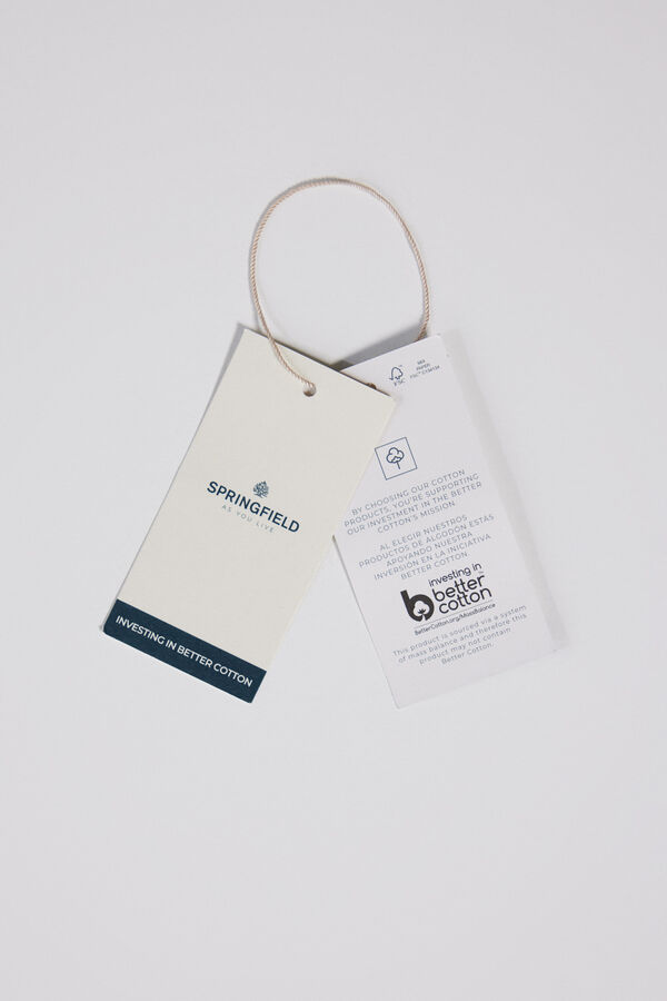 Springfield Jersey manga corta azul