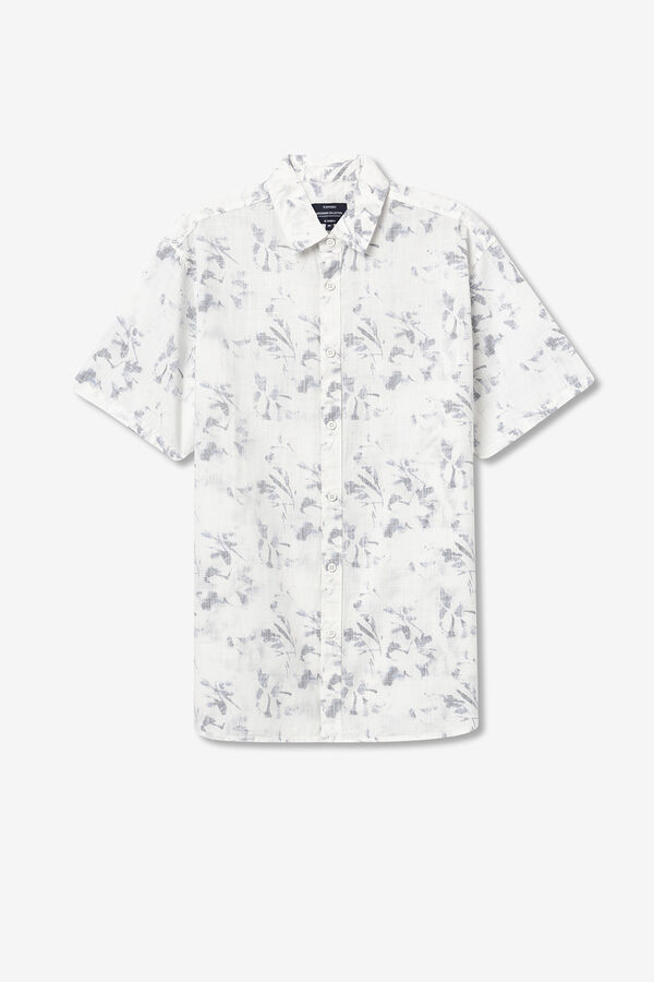 Tiffosi Camisa Estampada beige