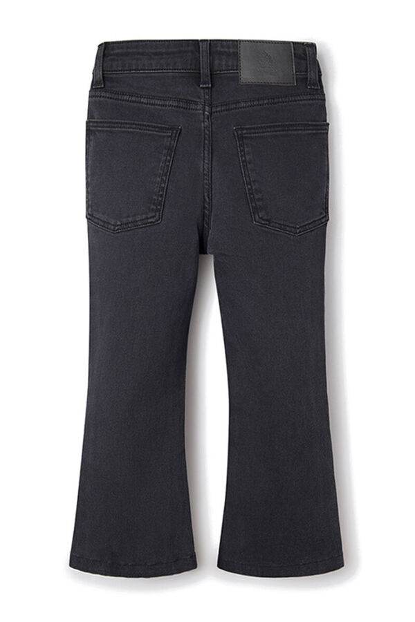 Springfield Kids Pantalón denim flare niña negro