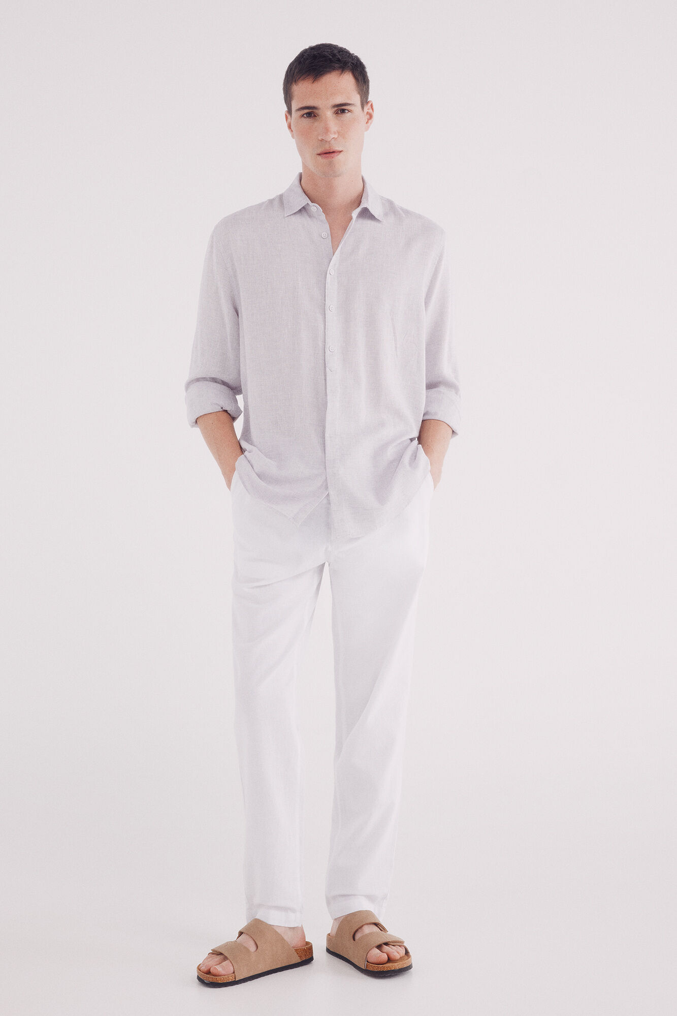 Springfield linho de linho viscose fil a fil