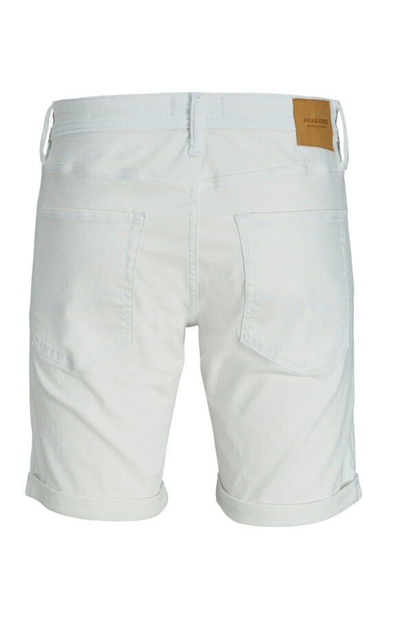 Jack & Jones Bermuda denim blanco blanco