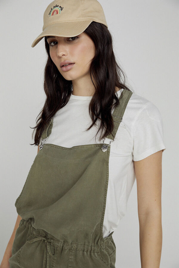 Only Peto largo holgado verde