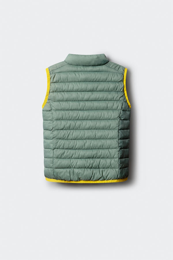 Springfield Kids Chaleco acolchado ni&ntilde;o. verde