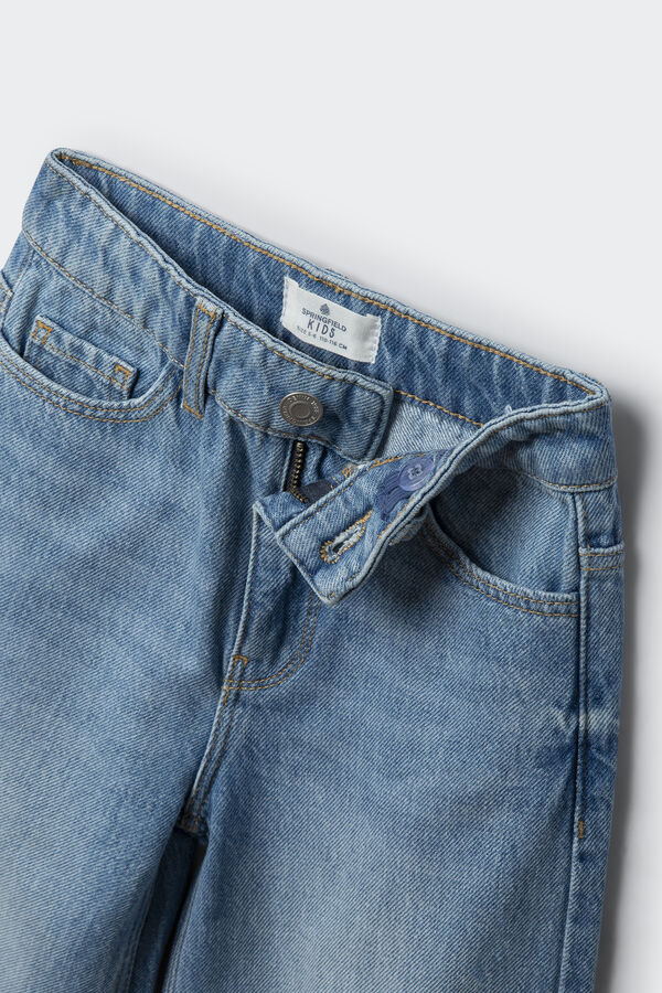 Springfield Kids Pantalon Culotte denim ni&ntilde;a azul