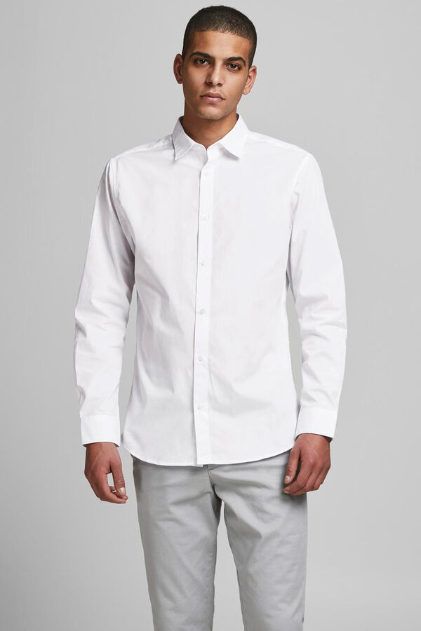 Jack & Jones Pack x2 camisas slim fit negro