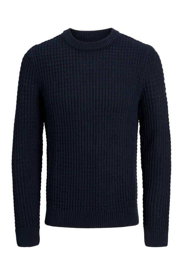 JJ REBEL Jersey textura azul