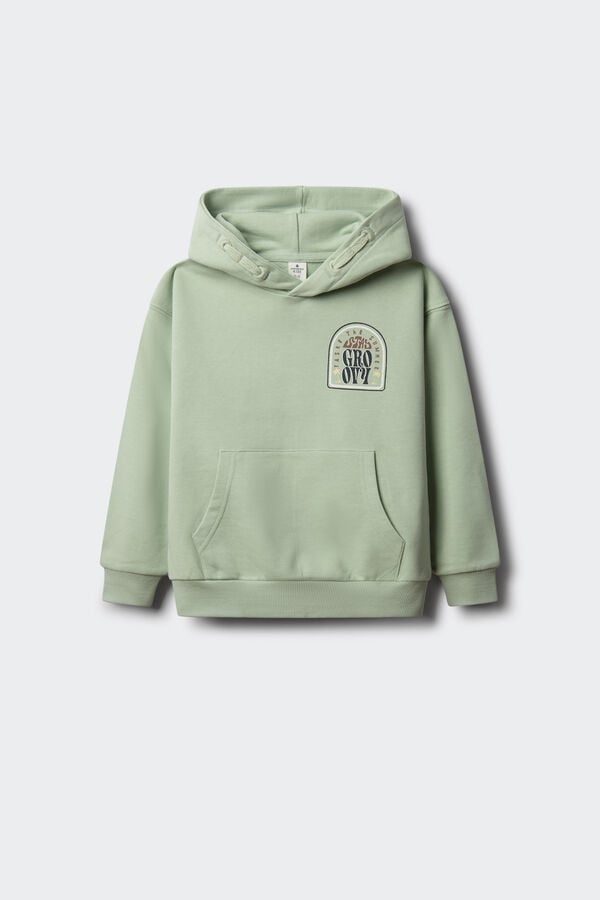 Springfield Kids Sudadera Groovy ni&ntilde;o verde